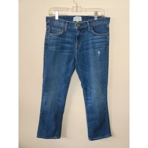 Current/Elliott Cropped Boot Jeans Size 27